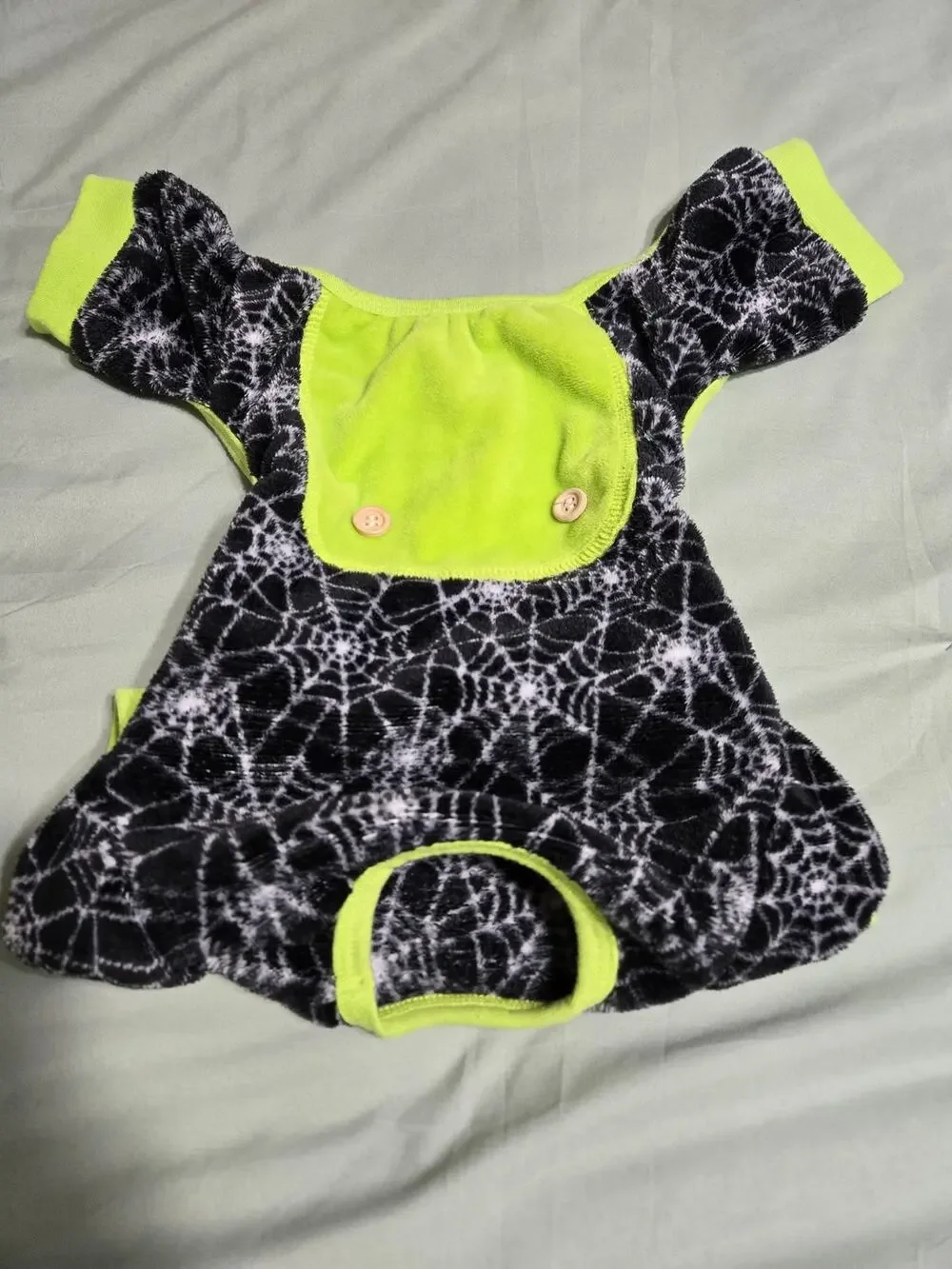Unknown brand large dog Halloween pajama costume small breed dog